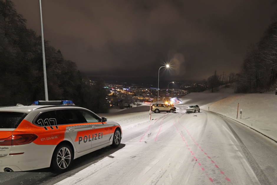 Unfallstelle Appezeller Strasse